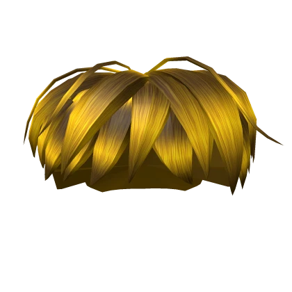 Short aesthetic hair (yellow)