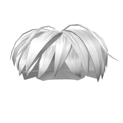 Short aesthetic hair (white)