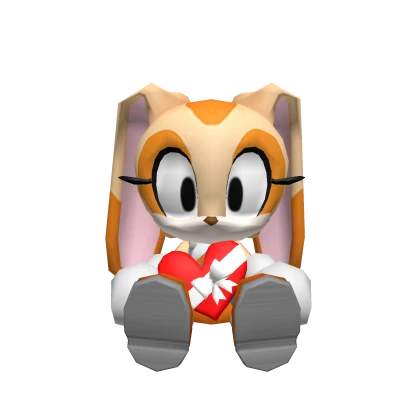 Cream Valentines Day Shoulder Plushie