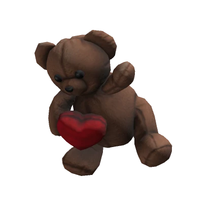 Valentines Bear Brown