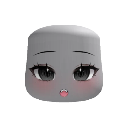 cute kawaii vampire chibi anime face (recolorable)