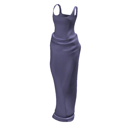 ☆ elegant long purple dress