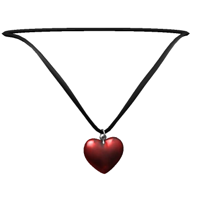 Glass Heart Pendant