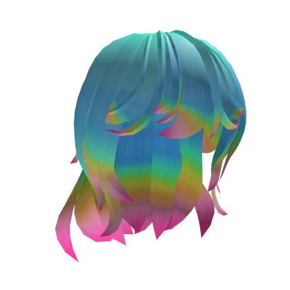 Flourishing Hair [Rainbow]
