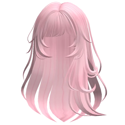 Swirly Swooped Hair (Pink)