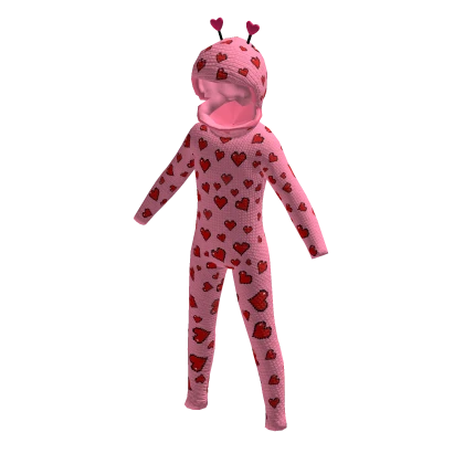 Valentines Suit cute hearts pijamas