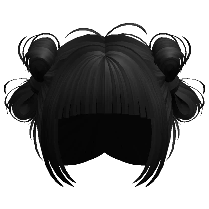 Black Messy Buns