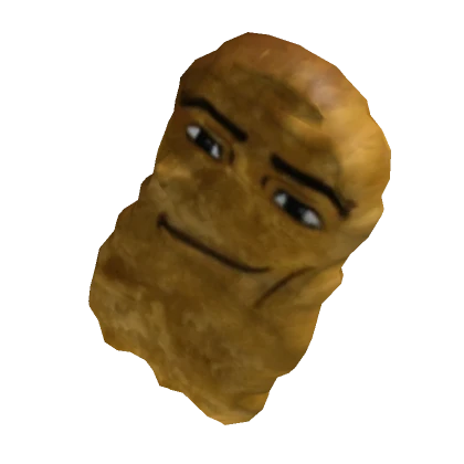 holdable man face nugget