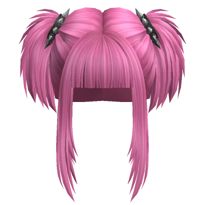 Spikey Punk Pigtails (Pink)