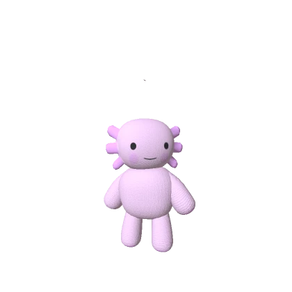 Mini Axolotl Plushie