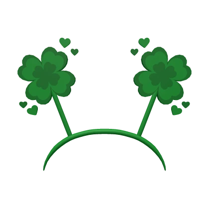 St. Patricks Clover Headband