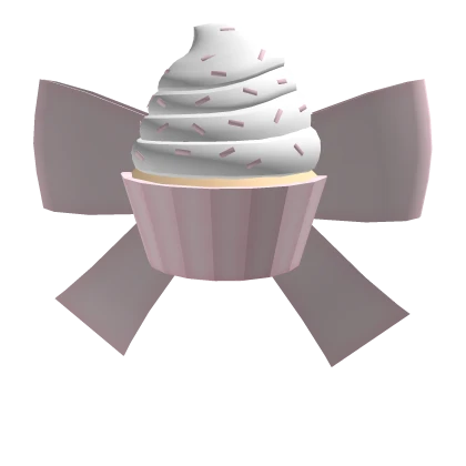 ♡ cupcake in a bow