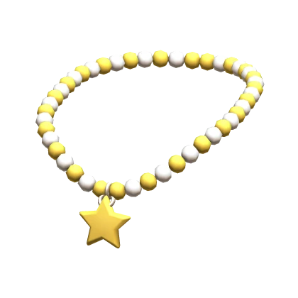 Yellow Star Necklace