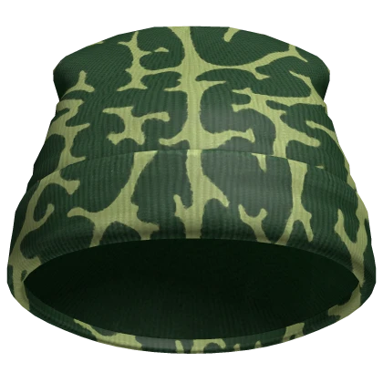 Brain Beanie Green