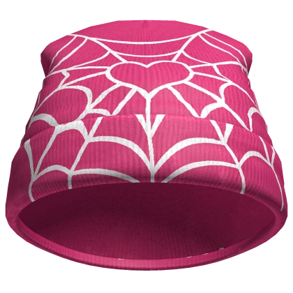 Pink Spider Beanie