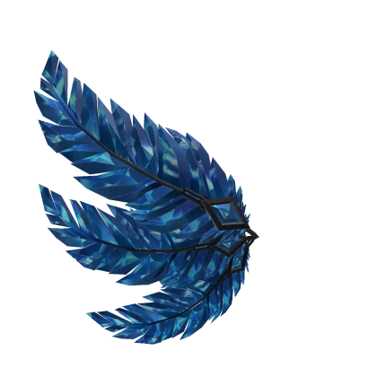 Crystalline Azure Feathers