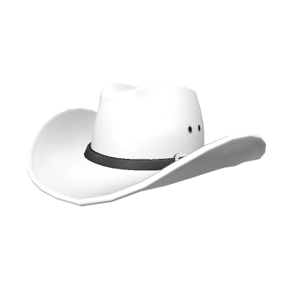 Large White Cowboy Hat