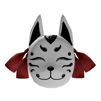 Yin Yang Kitsune Mask