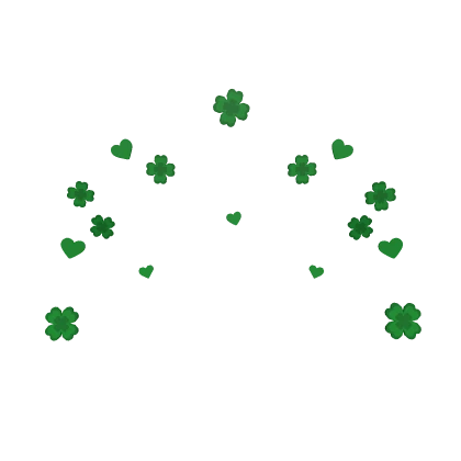 St. Patricks Day Clover Aura