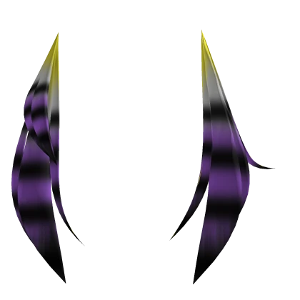 Asymmetrical non-binary raccoon tails