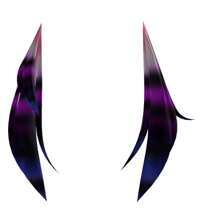 Asymmetrical genderfluid raccoon tails