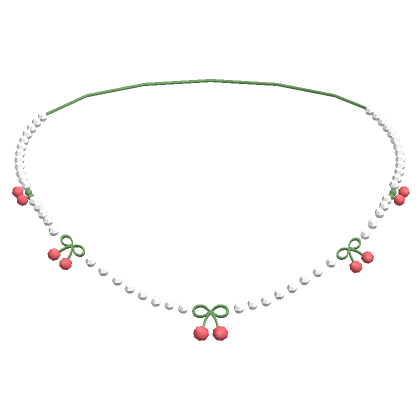 🍀Cherry Bead Necklace