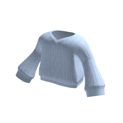 🍀Blue Knit Sweater