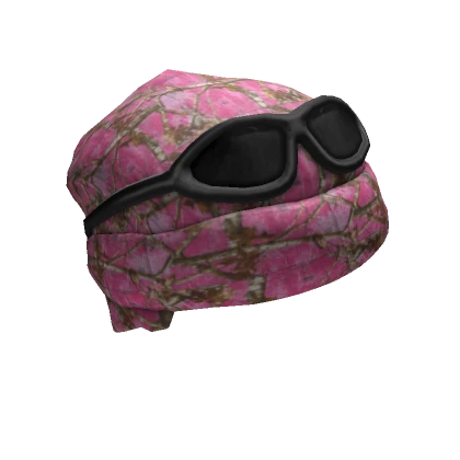 Pink Bandana w/ Shades