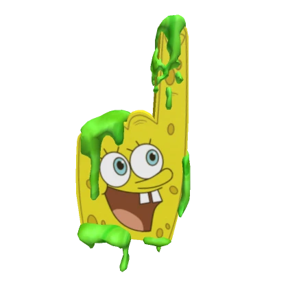 Super Bowl LVIII SpongeBob Foam Finger Head