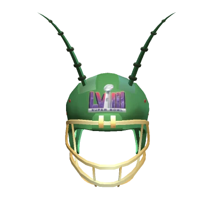 Super Bowl LVIII Plankton Football Helmet