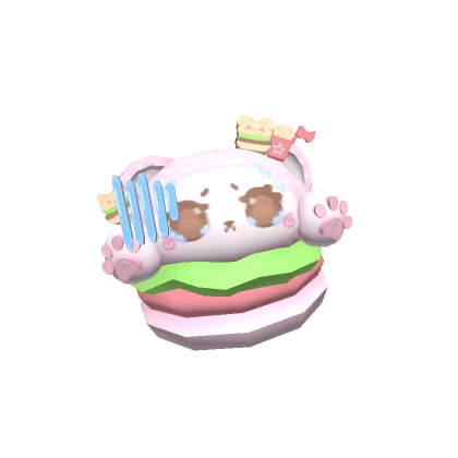 Kawaii Fast Food Burgr