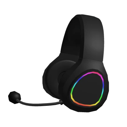 Black Gamer Headphones