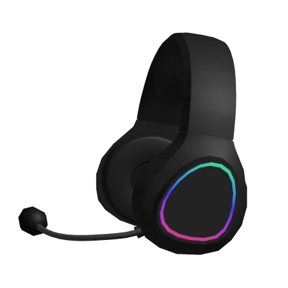 Black Gamer Headphones