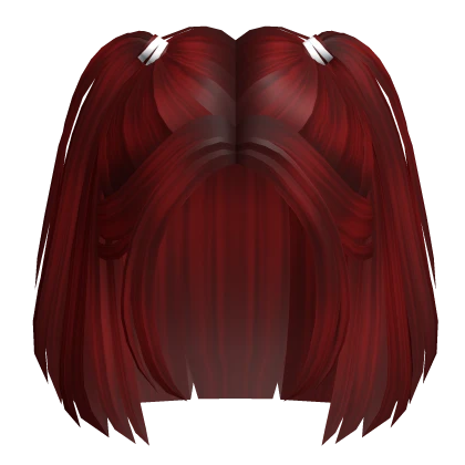 Short Soft Pigtails (Red)