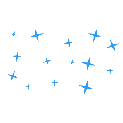 sparkle bling aura blue