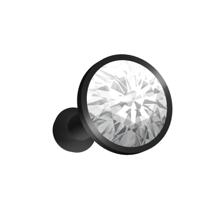 1.0 Nose Piercing Black