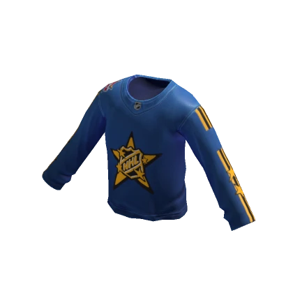 Blue 2024 NHL All-Star Jersey