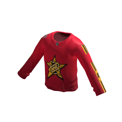 Red 2024 NHL All-Star Jersey