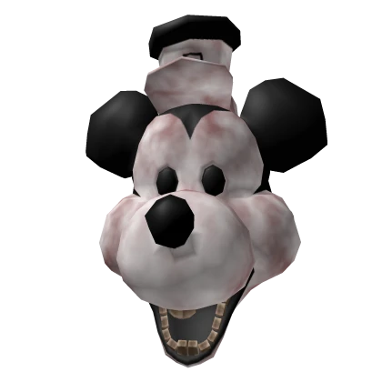 Horror Mouse Steam Boat Willie Head