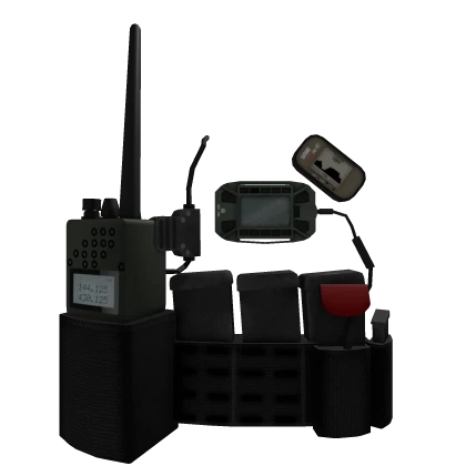 3.0 Black Tactical Pouches