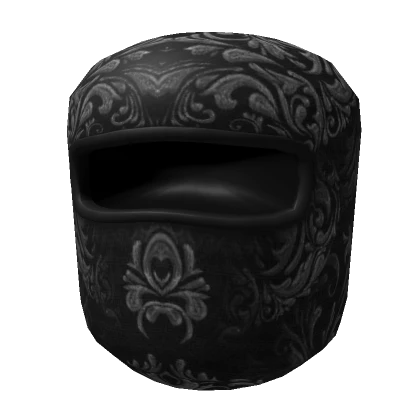 Gray Chrome Balaclava Mask