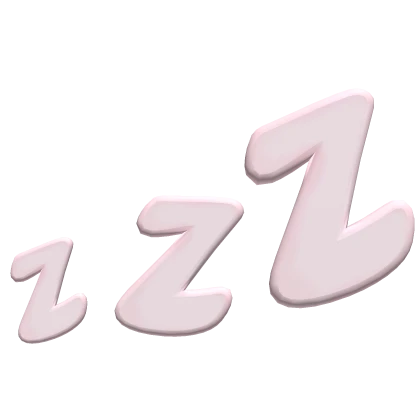 Cute Zzz Pink Text Filter