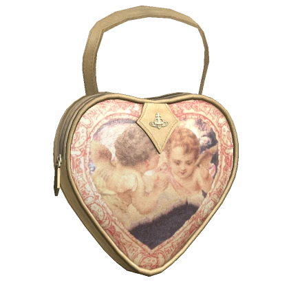 Sandri's Cupid Heart Shoulder Purse