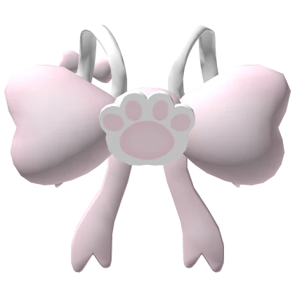 cutesy kawaii bow paw backpack (3.0)