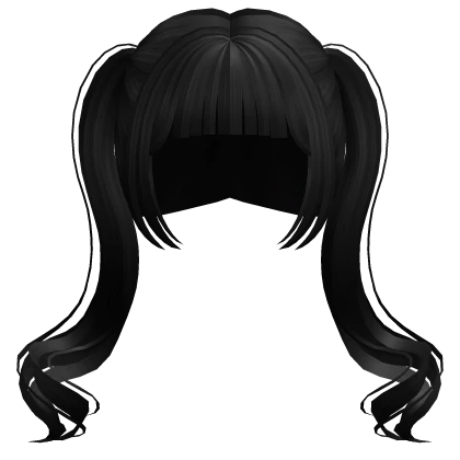 Black Anime Pigtails