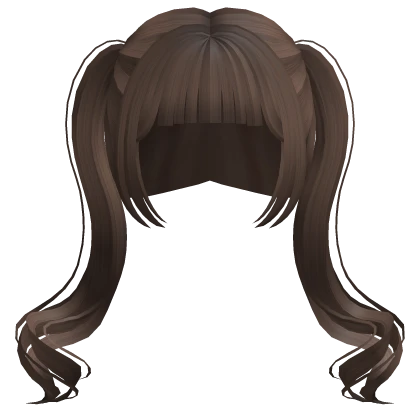 Brown Anime Pigtails