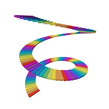 Super Easy Obby Rainbow Stairs