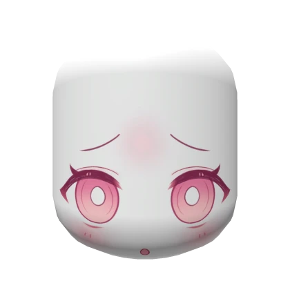 Sweet Afraid Softie Face - Pink