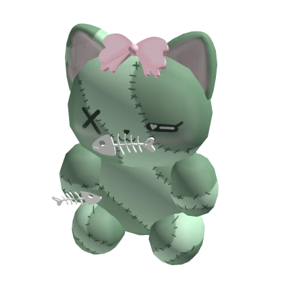 𐐪♡𐑂 🦴🧟‍♀️ zombie cat creepy kitty backpack