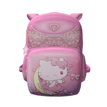 Pink Kitty Boys Backpack 